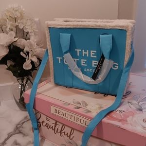 💙Plush Shopping Canvas Bag💙